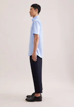 Regular Business shirt Uni in Mittelblau |  Seidensticker Onlineshop