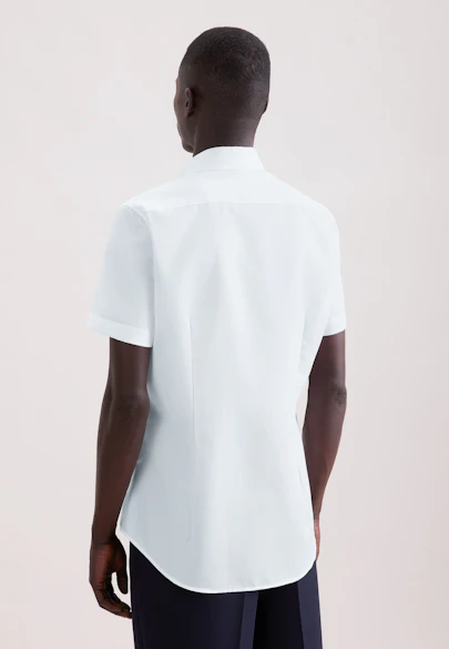 Slim Chemise d'affaires Structure in Blanc | Seidensticker Onlineshop
