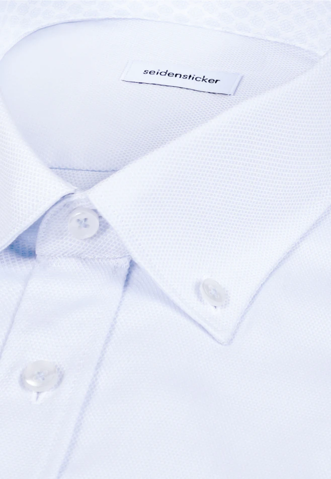 Slim Business Hemd Struktur in Hellblau | Seidensticker Onlineshop