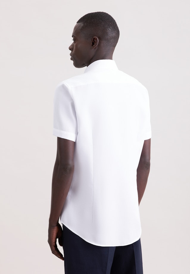 Slim Business Hemd Struktur in Weiß |  Seidensticker Onlineshop