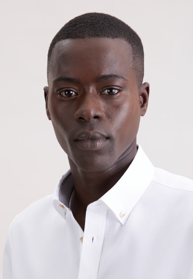 Slim Business Hemd Struktur in Weiß |  Seidensticker Onlineshop