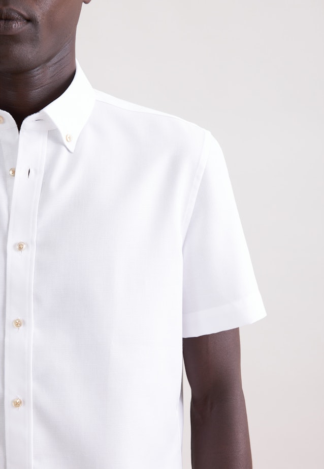 Slim Business Hemd Struktur in Weiß |  Seidensticker Onlineshop