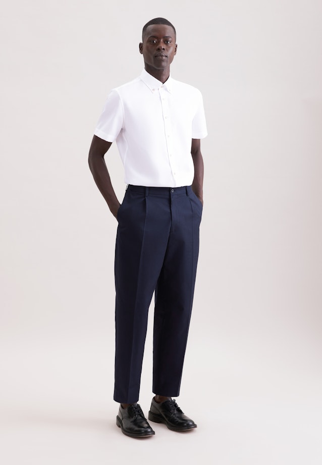 Slim Business Hemd Struktur in Weiß |  Seidensticker Onlineshop