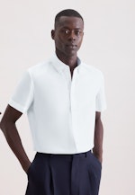 Shaped Business Hemd Struktur in Weiß |  Seidensticker Onlineshop