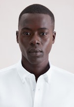 Shaped Business Hemd Struktur in Weiß |  Seidensticker Onlineshop