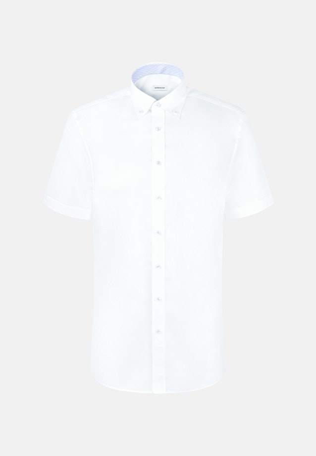 Shaped Business Hemd Struktur in Weiß |  Seidensticker Onlineshop