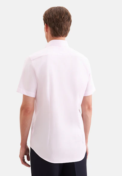 Shaped Business Hemd Struktur in Rosa |  Seidensticker Onlineshop