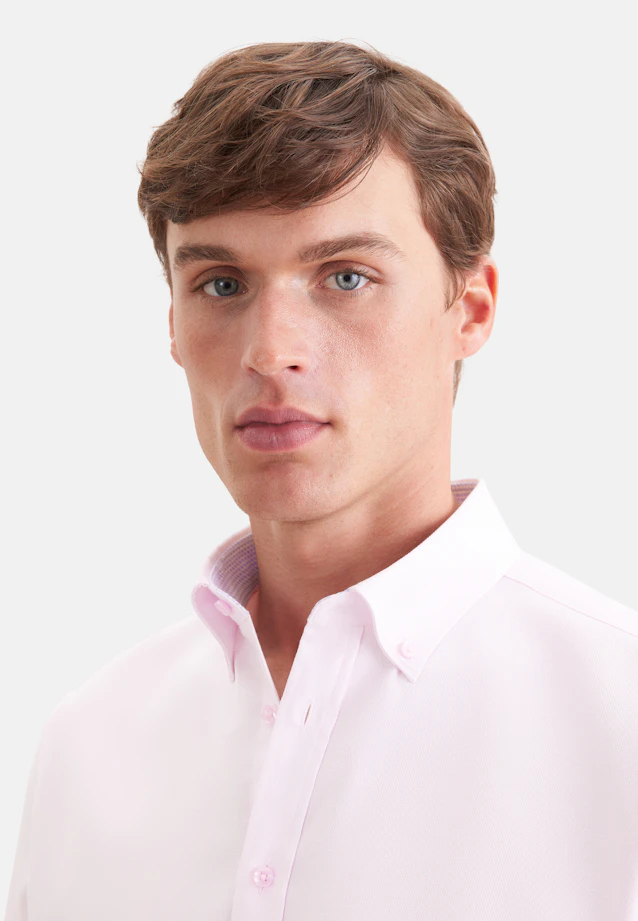 Shaped Business shirt Structure in Rosa |  Seidensticker Onlineshop