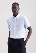 Shaped Chemise d'affaires Structure in Bleu Clair |  Seidensticker Onlineshop