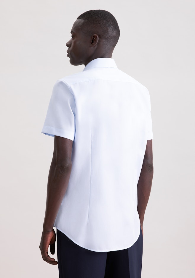 Shaped Chemise d'affaires Structure dans Bleu Clair | Boutique en ligne Seidensticker