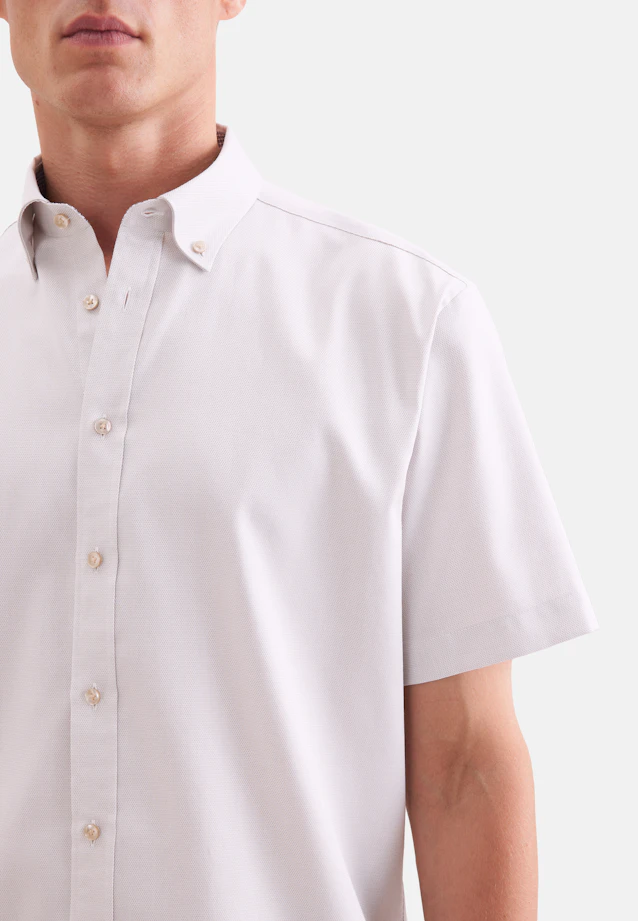 Shaped Chemise d'affaires Structure in Beige |  Seidensticker Onlineshop