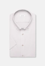 Shaped Business Hemd Struktur in Beige |  Seidensticker Onlineshop