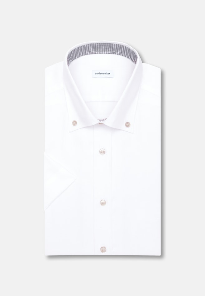 Shaped Business Hemd Struktur in Weiß | Seidensticker Onlineshop