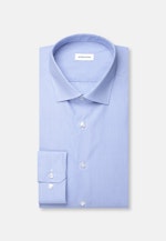 Regular Business Hemd Gestreift in Mittelblau |  Seidensticker Onlineshop