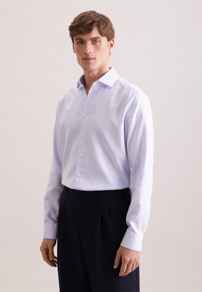 Regular Chemise d'affaires Structure in Rose Fuchsia | Seidensticker Onlineshop
