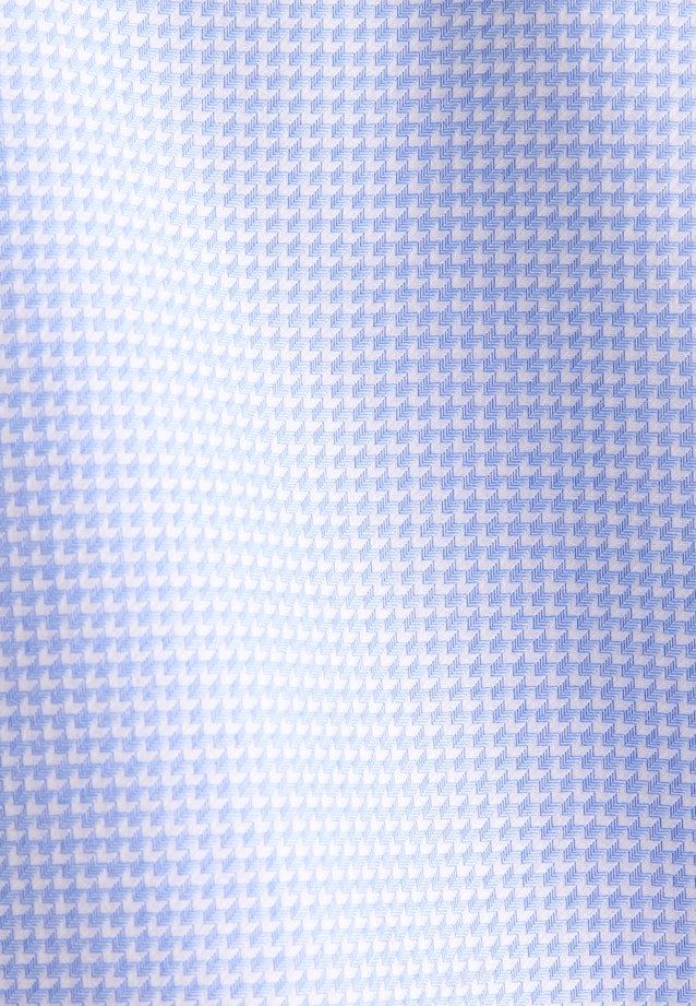 Regular Business Hemd Struktur in Mittelblau |  Seidensticker Onlineshop