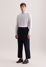 Regular Business Hemd Struktur in Beige |  Seidensticker Onlineshop