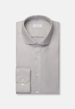 Regular Business Hemd Struktur in Beige |  Seidensticker Onlineshop