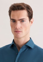 Regular Chemise d'affaires Structure in Turquoise |  Seidensticker Onlineshop