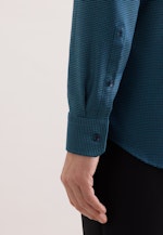 Regular Business shirt Structure in Türkis |  Seidensticker Onlineshop