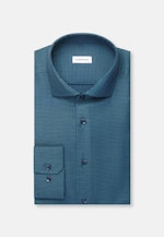 Regular Business shirt Structure in Türkis |  Seidensticker Onlineshop