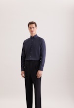 Regular Business Hemd Struktur in Grau |  Seidensticker Onlineshop