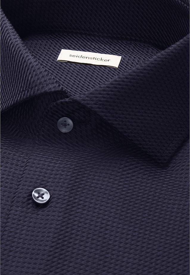 Regular Business Hemd Struktur in Grau |  Seidensticker Onlineshop