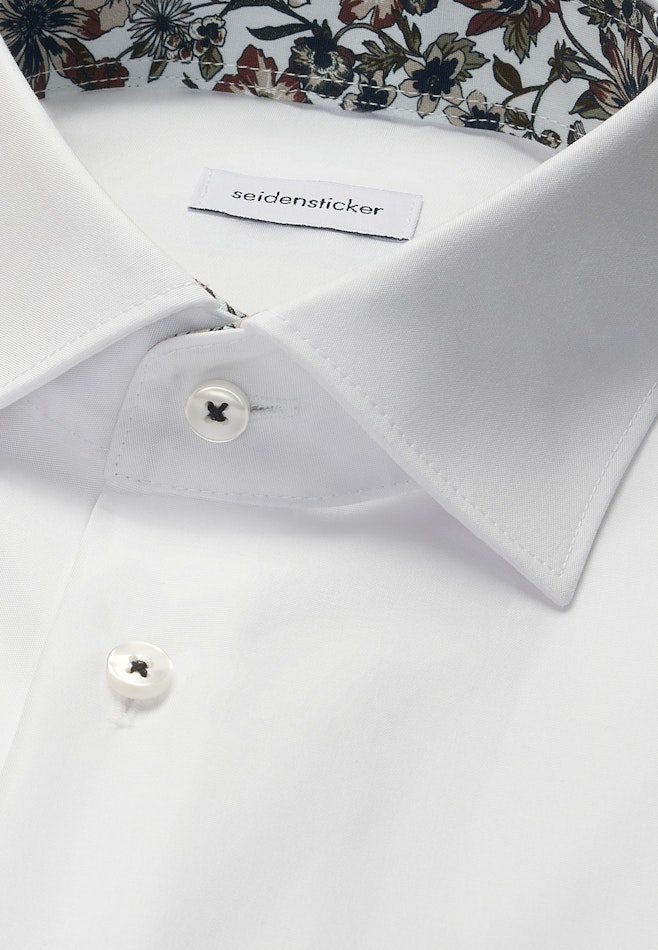 Regular Business Hemd Uni in Weiß | Seidensticker Onlineshop