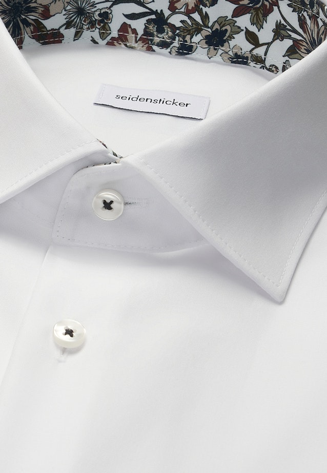 Regular Business Hemd Uni in Weiß |  Seidensticker Onlineshop