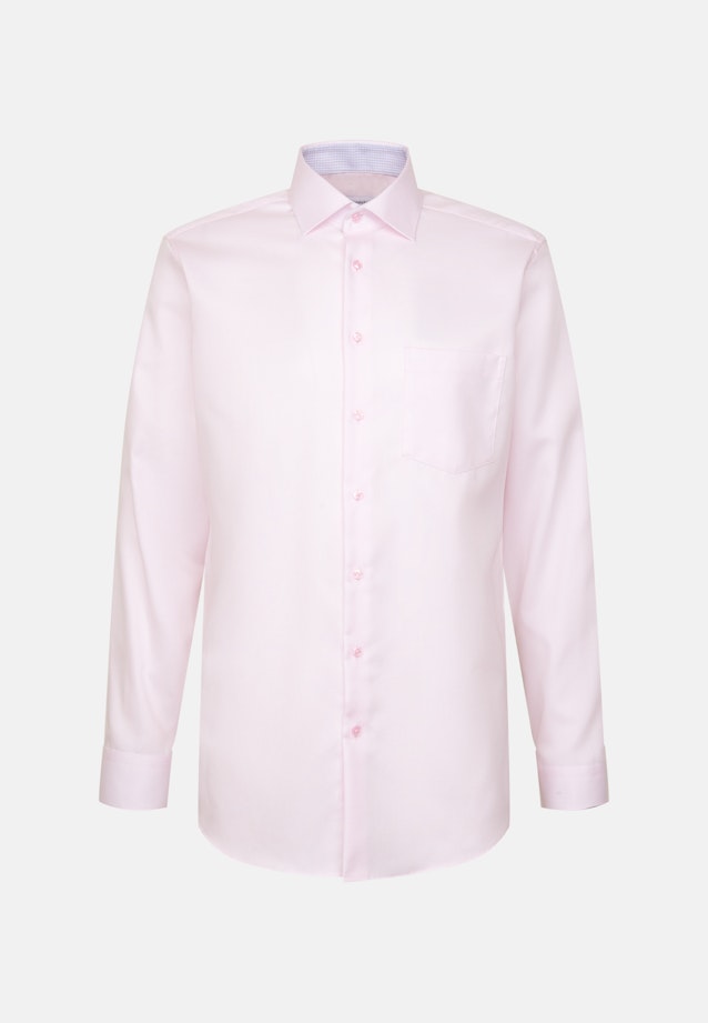 Regular Business Hemd Struktur in Rosa |  Seidensticker Onlineshop