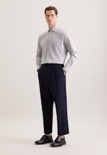 Regular Business shirt Structure in Grün |  Seidensticker Onlineshop