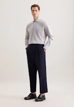 Regular Business Hemd Struktur in Grün |  Seidensticker Onlineshop