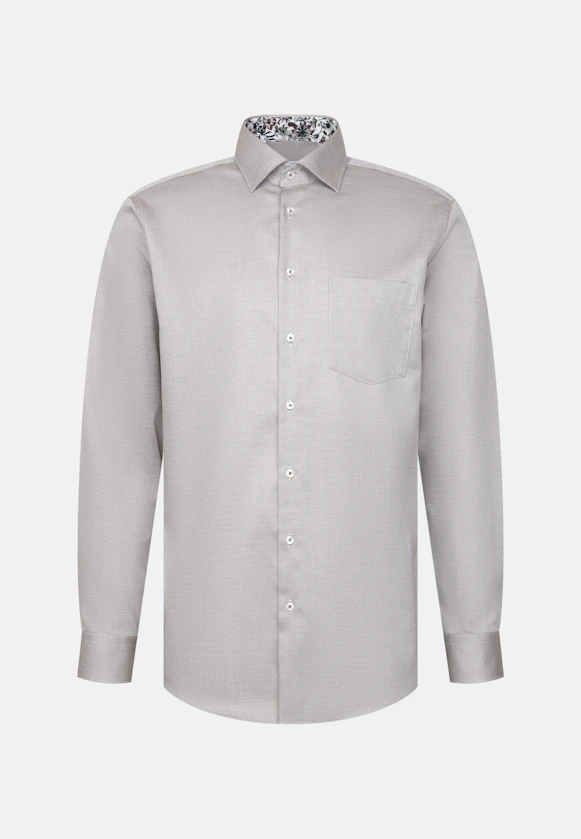 Regular Business Hemd Struktur in Grün |  Seidensticker Onlineshop