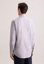 Regular Business shirt Structure in Grey |  Seidensticker Onlineshop