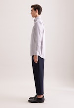 Regular Business shirt Structure in Grey |  Seidensticker Onlineshop