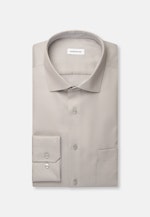 Regular Business shirt Structure in Grey |  Seidensticker Onlineshop