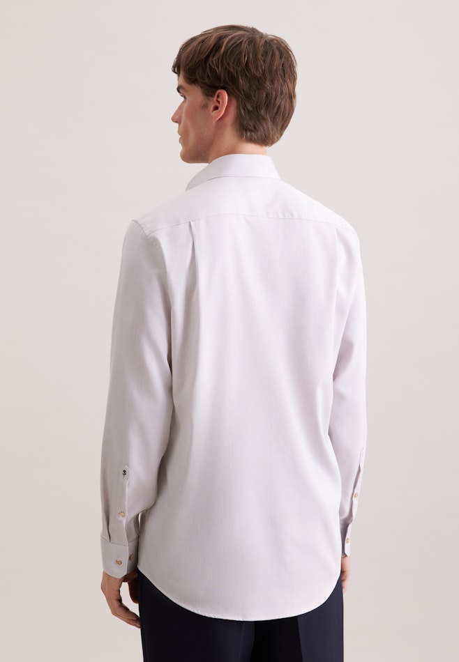 Regular Business shirt Structure in Beige | Seidensticker online shop