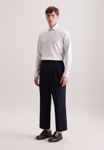 Regular Business Hemd Struktur in Beige |  Seidensticker Onlineshop