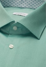 Regular Business Hemd Struktur in Türkis |  Seidensticker Onlineshop