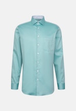 Regular Business Hemd Struktur in Türkis |  Seidensticker Onlineshop