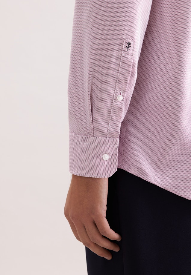 Regular Business Hemd Struktur in Rosa |  Seidensticker Onlineshop