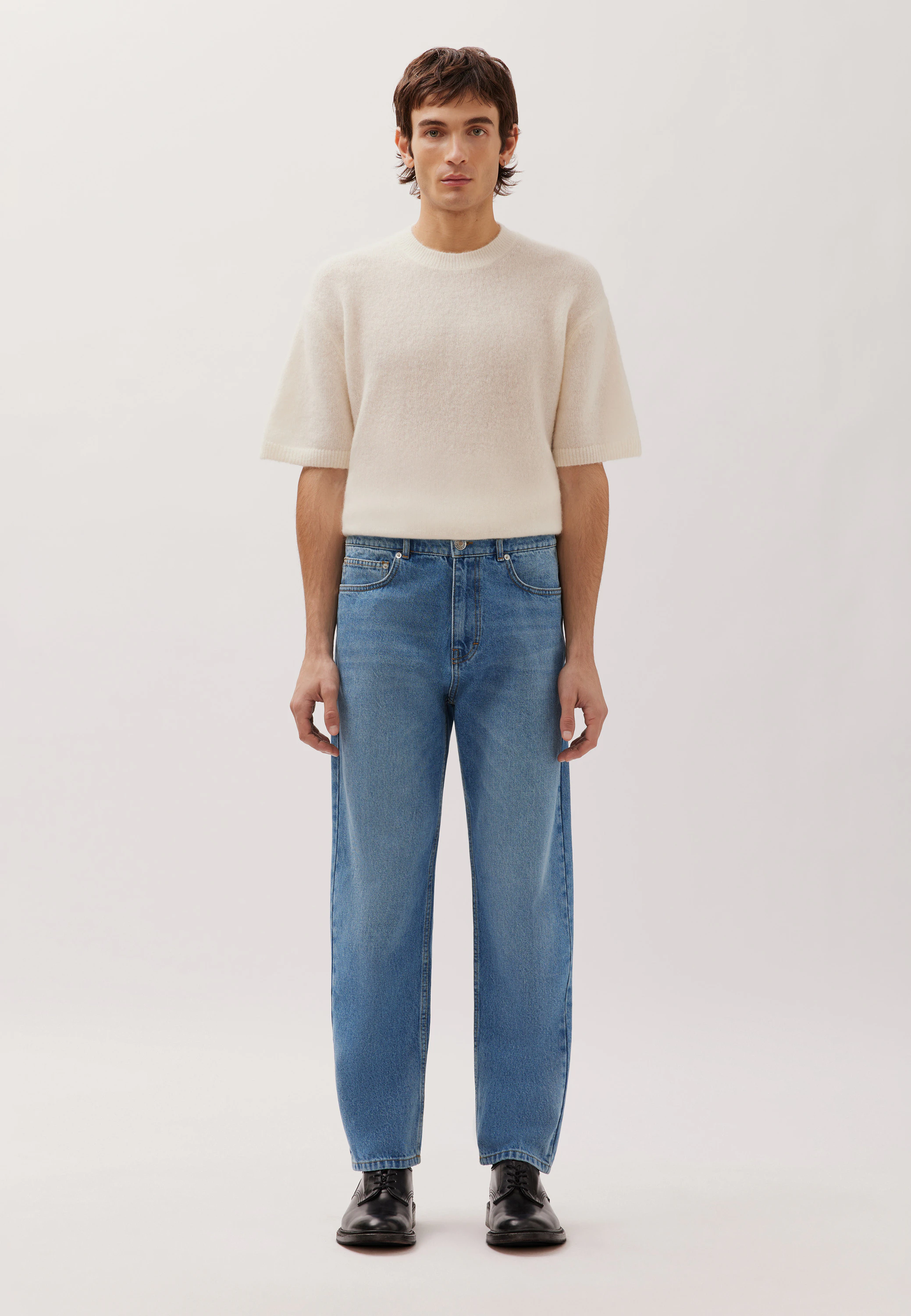 Pocket Blue Denim Cropped Blau 36/30
