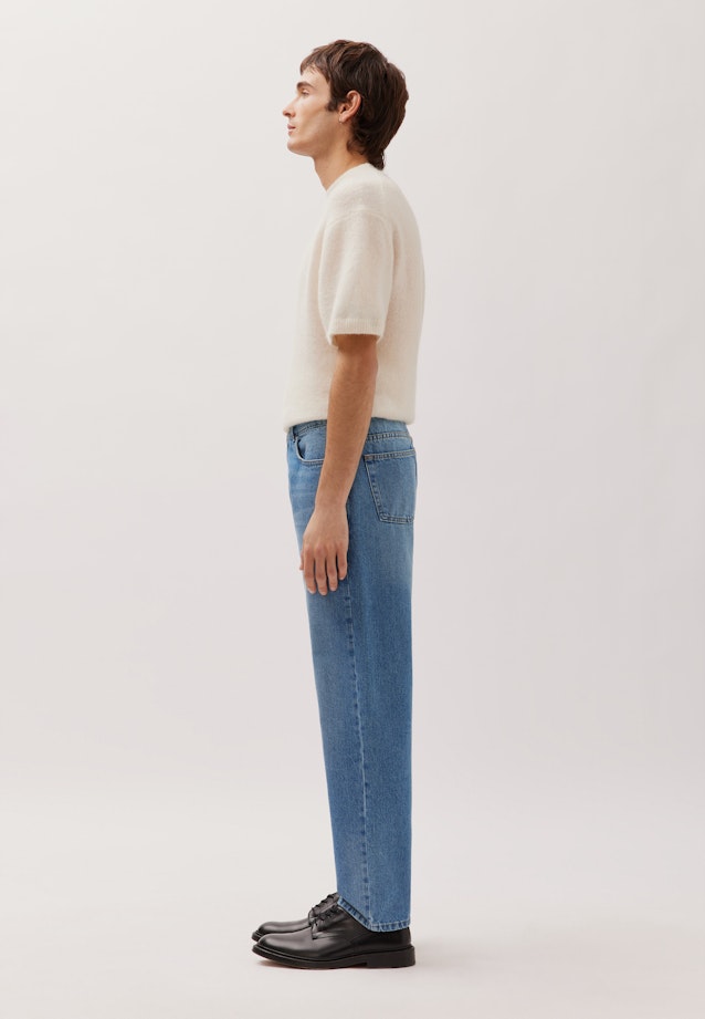 5-Pocket Blue Denim Cropped in Dunkelblau |  Seidensticker Onlineshop