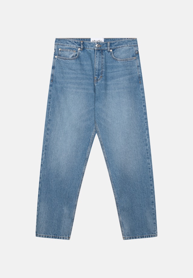 Regular 5-poches Denim Denim in Bleu Foncé |  Seidensticker Onlineshop
