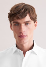 Regular Chemise d'affaires Uni in Blanc |  Seidensticker Onlineshop