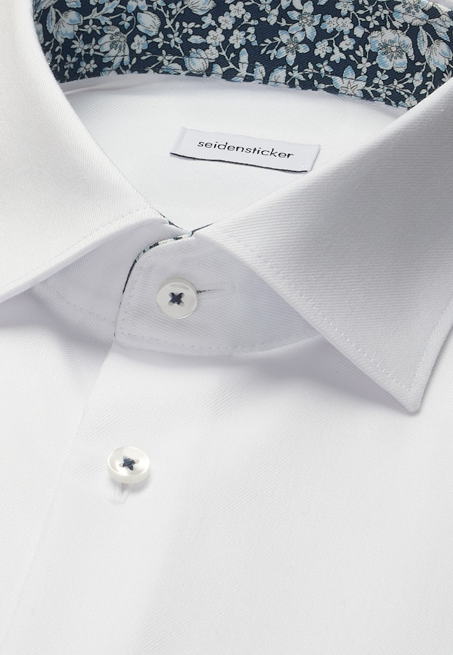 Regular Business shirt Uni in Weiß | Seidensticker online shop