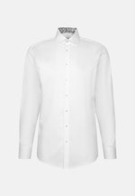 Regular Chemise d'affaires Uni in Blanc |  Seidensticker Onlineshop