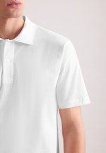 Regular Polo Uni in Weiß |  Seidensticker Onlineshop