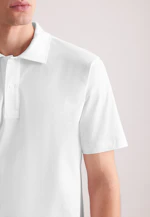 Regular Polo Uni in Weiß |  Seidensticker Onlineshop