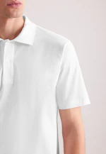 Regular Polo Uni in Weiß |  Seidensticker Onlineshop